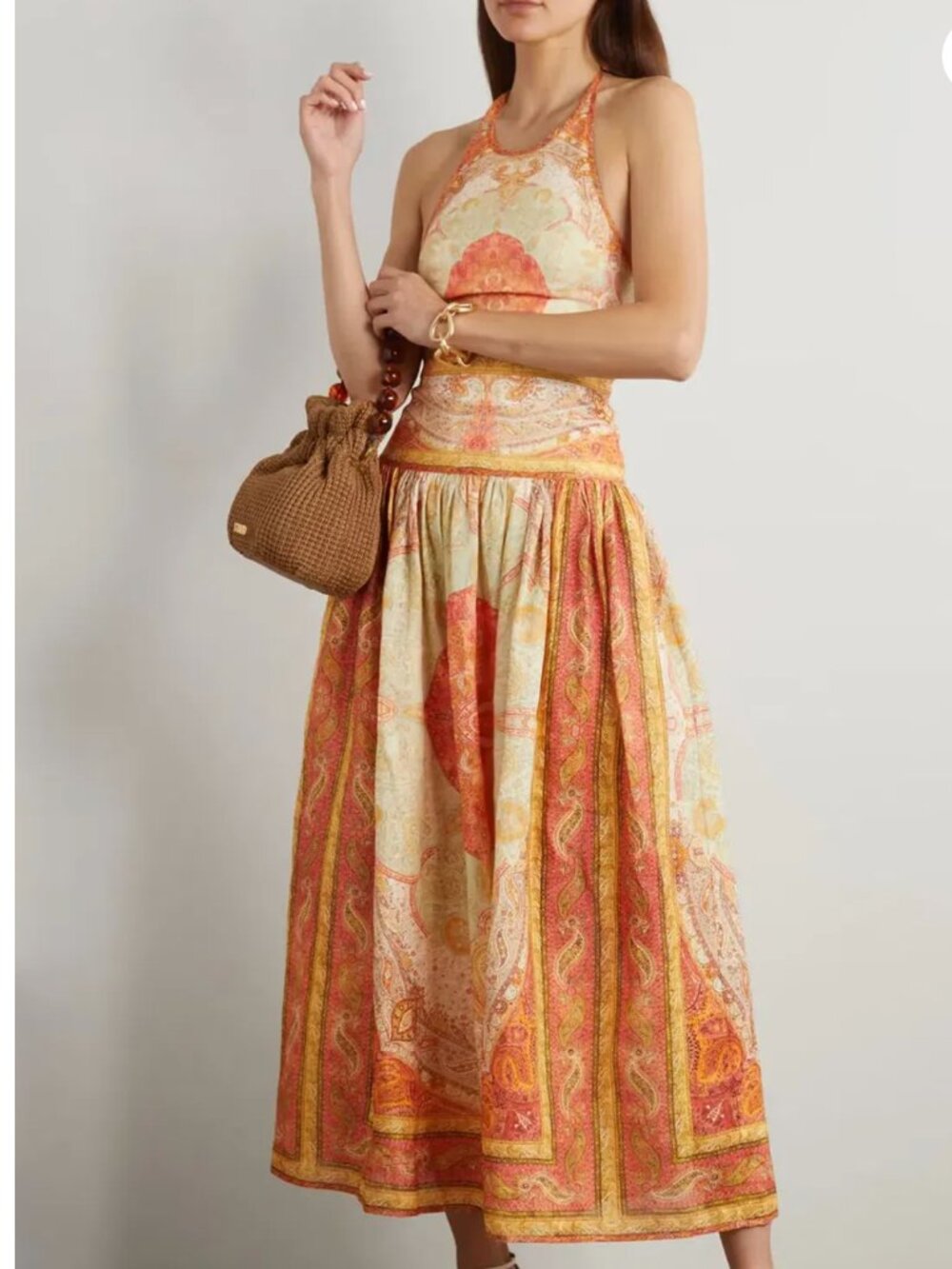 Zimmermann Anneke Cut Out Dress Sz 0